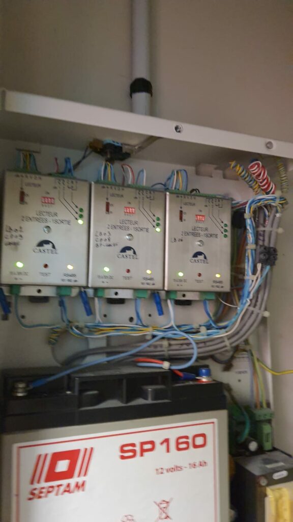 Centrale de contrôle d'accès — 2M Building